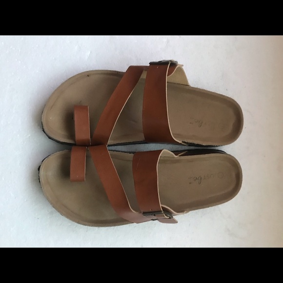 50% OFF!! JUST be... Leather Sandals Size 7 - Picture 5 of 6